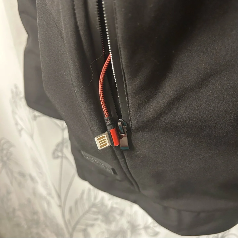 Men's‎ Isopho  Black Smart heating Jacket . Size 3xl. Battery not included. - Picture 4 of 11